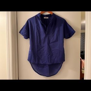 EUC Sz L breezy blue top